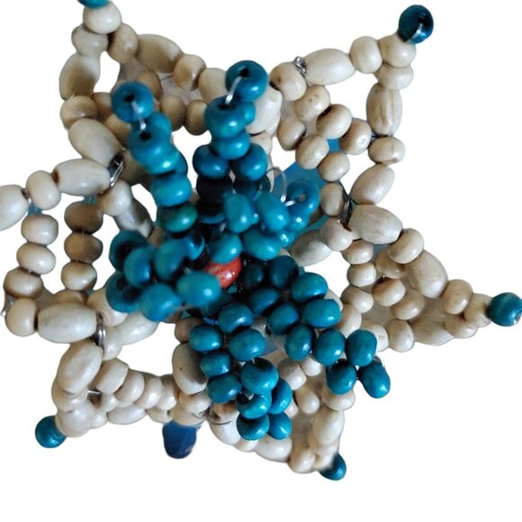 COCONUTS by MATISSE Colorful Beaded Flower Thong Sandals with Kittie Heel - Picture 10 of 11